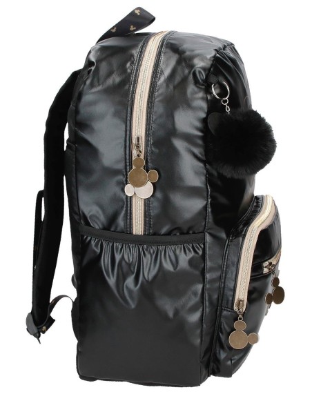 3472322 MOCHILA 42CM. MICKEY OUTLINE NEGRO