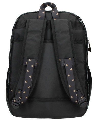 3472322 MOCHILA 42CM. MICKEY OUTLINE NEGRO