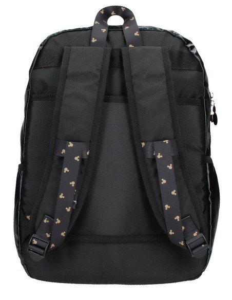 3472322 MOCHILA 42CM. MICKEY OUTLINE NEGRO