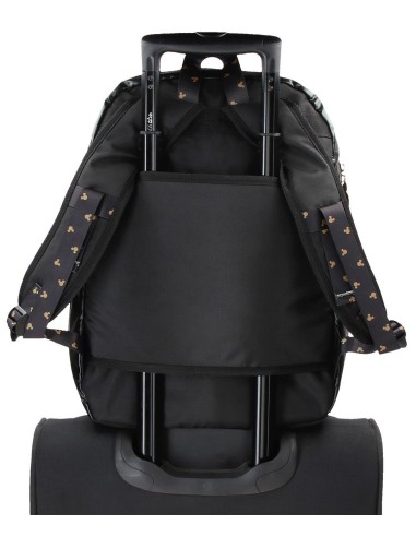 3472322 MOCHILA 42CM. MICKEY OUTLINE NEGRO