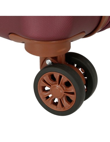 5128724 TROLLEY ABS 55CM.4R. OCURI ROJO