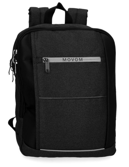 5172222 MOCHILA PORTAORD.36CM. MOVOM TRIMMED NEGRO