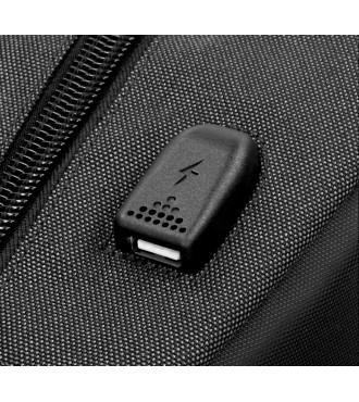 5172222 MOCHILA PORTAORD.36CM. MOVOM TRIMMED NEGRO 2