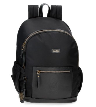 5262321 MOCHILA 40CM.EL POTRO LANA NEGRO
