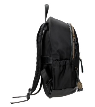 5262321 MOCHILA 40CM.EL POTRO LANA NEGRO 2