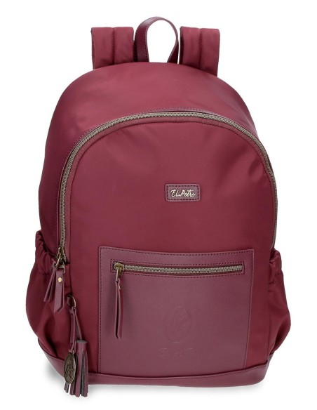 5262323 MOCHILA 40CM.EL POTRO LANA BURDEOS 5262323 MOCHILA 40CM.EL POTRO LANA BURDEOS