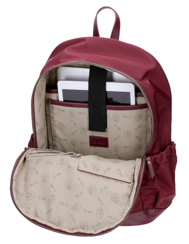 5262323 MOCHILA 40CM.EL POTRO LANA BURDEOS