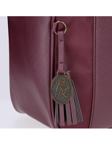 5262323 MOCHILA 40CM.EL POTRO LANA BURDEOS