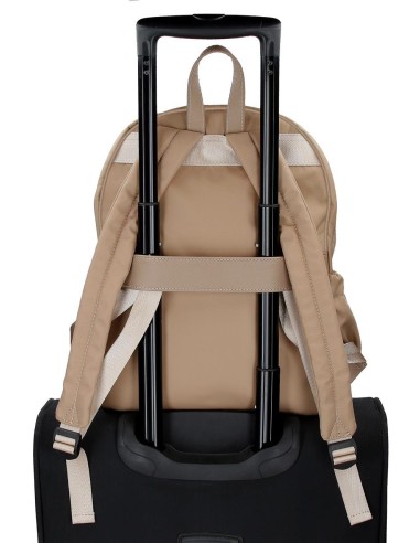 5262322 MOCHILA 40CM.EL POTRO LANA BEIGE