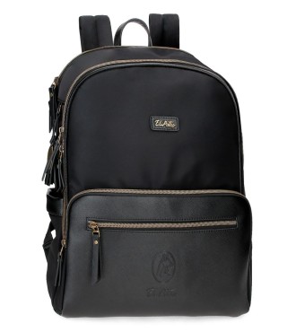 5262421 MOCHILA .EL POTRO LANA NEGRO