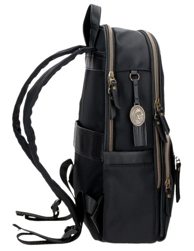 5262421 MOCHILA .EL POTRO LANA NEGRO