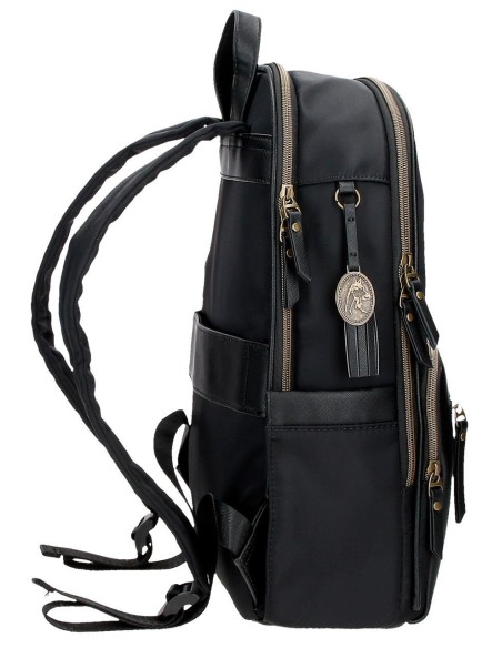 5262421 MOCHILA .EL POTRO LANA NEGRO