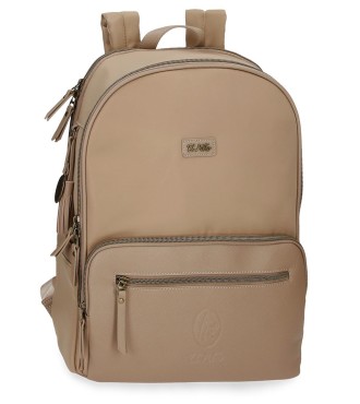 5262422 MOCHILA .EL POTRO LANA BEIGE