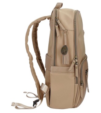 5262422 MOCHILA .EL POTRO LANA BEIGE 2