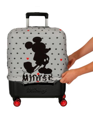 3736861 * FUNDA NEOPRENO TROLLEY GRANDE MICKEY GRIS