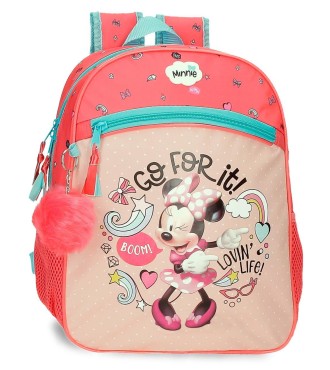4722221 MOCHILA 33CM. MINNIE LOVIN LIFE