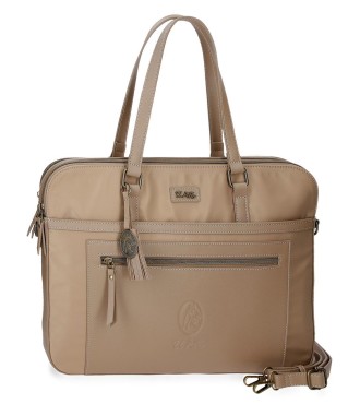 5266022 PORTAORDENADOR ADAP.EL POTRO LANA BEIGE