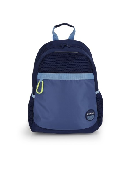 Mochila Escolar Adaptable Gabol Whisper Azul Marino Mochi...