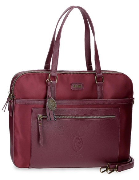 5266023 PORTAORDENADOR ADAP.EL POTRO LANA BURDEOS 5266023 PORTAORDENADOR ADAP.EL POTRO LANA BURDEOS