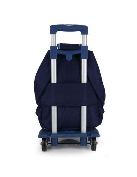 Mochila Escolar Adaptable Gabol Whisper Azul Marino Mochi...