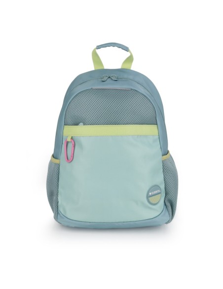 Mochila Escolar Adaptable Gabol Whisper Verde Menta Mochi...