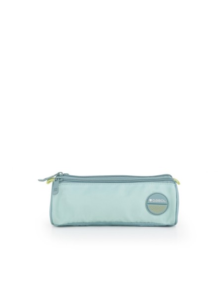 Portatodo Redondo Triple Gabol  Whisper Verde Menta Porta...