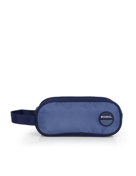 Portatodo Cuadrado Triple Gabol Whisper Azul Marino Porta...