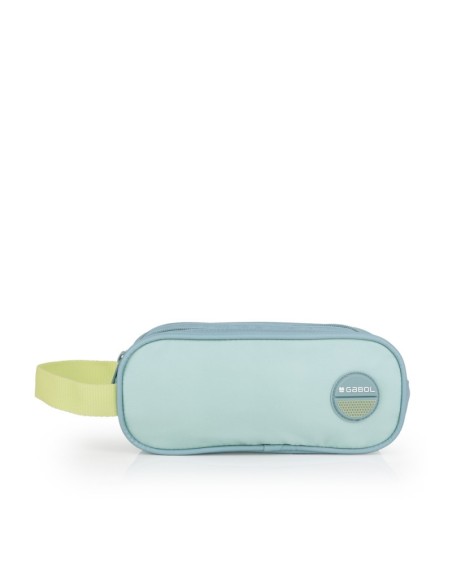 Portatodo Cuadrado Triple Gabol Whisper Verde Menta Porta...
