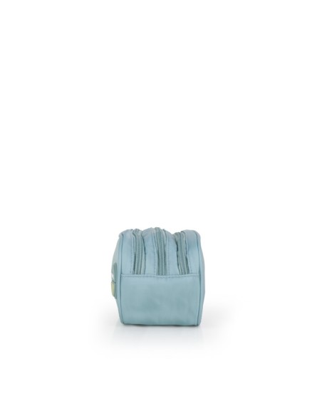 Portatodo Cuadrado Triple Gabol Whisper Verde Menta Porta...