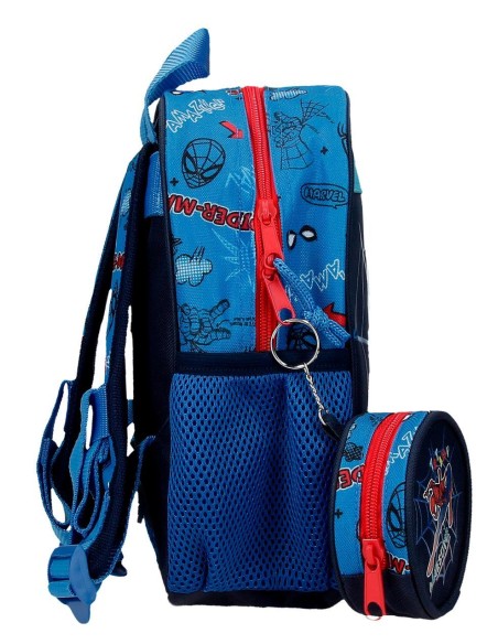 49120D1 MOCHILA ADAP. 25CM. SPIDERMAN TOTALLY AWESOME 49120D1 MOCHILA ADAP. 25CM. SPIDERMAN TOTALLY AWESOME