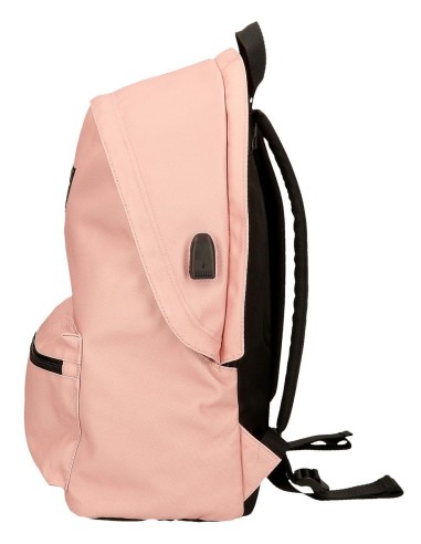 63224A3 MOCHILA PORTAORDENADOR 2C. PJL ARIS COLORFULL ROSA N