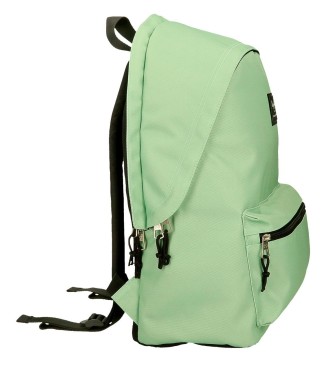 63224A5 MOCHILA PORTAORDENADOR 2C. PJL ARIS COLORFULL VERDE 2
