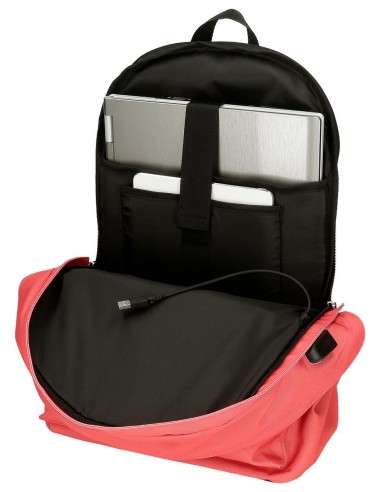 63224A4 MOCHILA PORTAORDENADOR 2C. PJL ARIS COLORFUL CORAL O