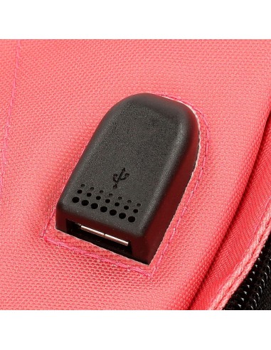 63224A4 MOCHILA PORTAORDENADOR 2C. PJL ARIS COLORFUL CORAL O