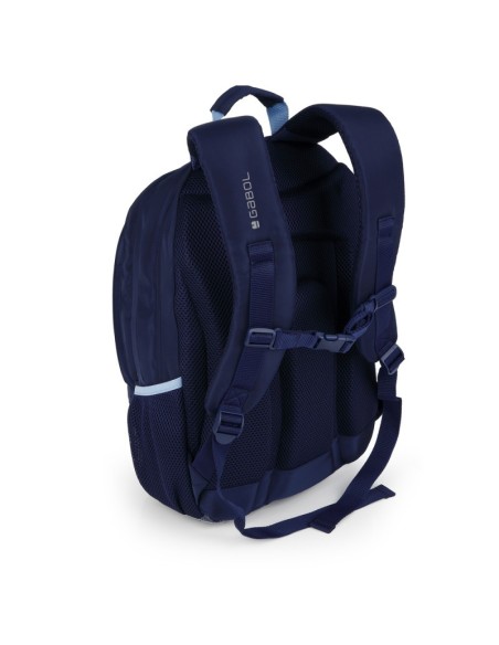 Mochila Tres Compartimentos Escolar Gabol Whisper Azul Ma...