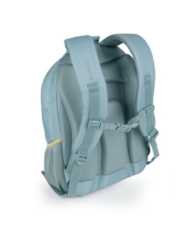 Mochila Tres Compartimentos Escolar Gabol Whisper Verde M...
