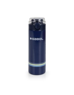 Botella Acero Inox. Infantil Gabol Whisper Azul Marino Bo...
