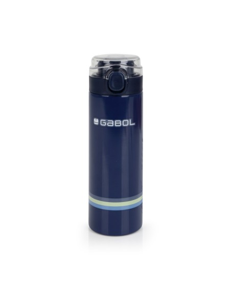 Botella Acero Inox. Infantil Gabol Whisper Azul Marino Bo...