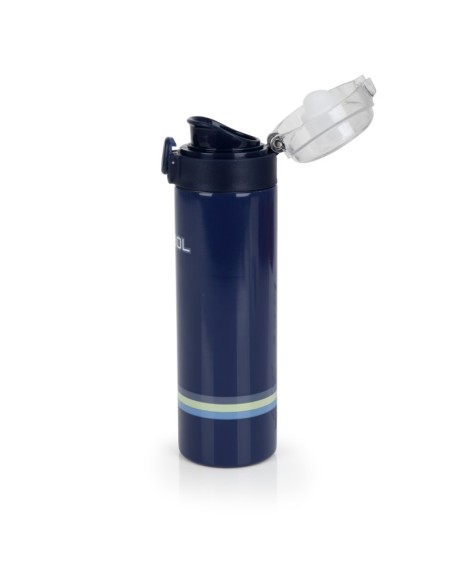 Botella Acero Inox. Infantil Gabol Whisper Azul Marino Bo...