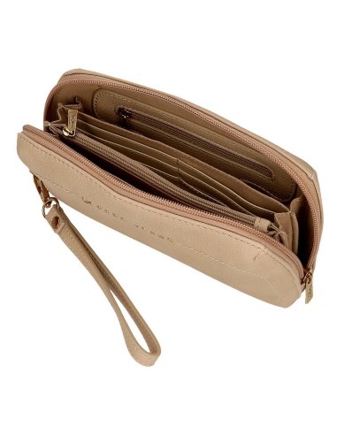 7574132 CARTERA DE MANO PJL DIANE TAUPE