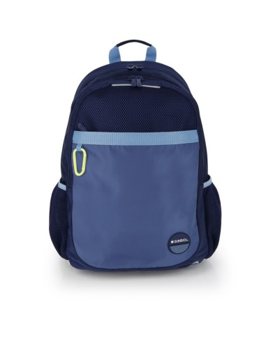 Mochila Escolar Adaptable Gabol Whisper Azul Marino Mochi...