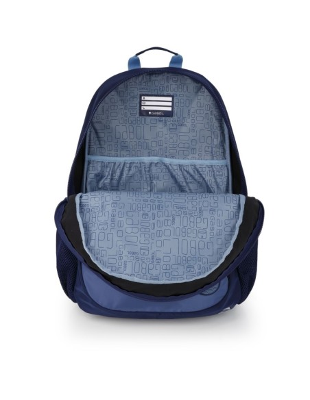 Mochila Escolar Adaptable Gabol Whisper Azul Marino Mochi...