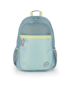 Mochila Escolar Adaptable Gabol Whisper Verde Menta Mochi...