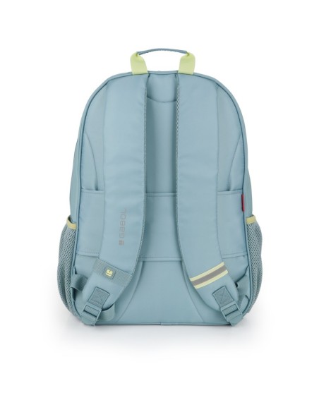 Mochila Escolar Adaptable Gabol Whisper Verde Menta Mochi...