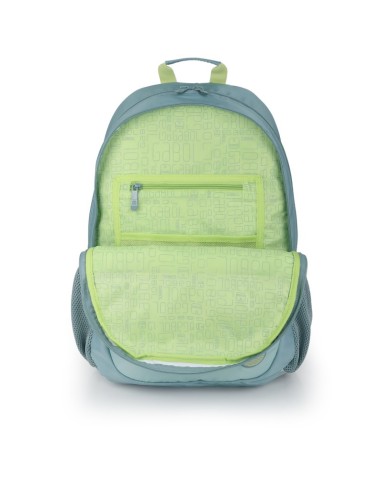 Mochila Escolar Adaptable Gabol Whisper Verde Menta Mochi...