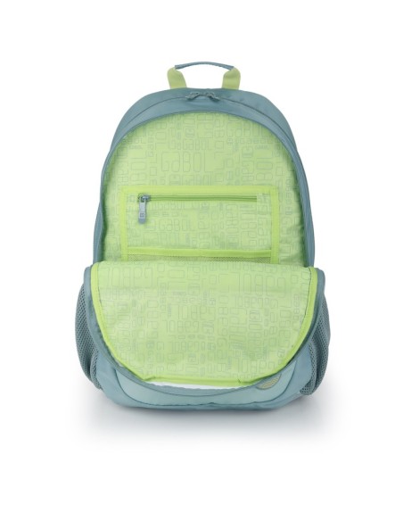 Mochila Escolar Adaptable Gabol Whisper Verde Menta Mochi...