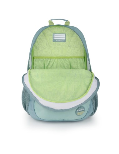 Mochila Escolar Adaptable Gabol Whisper Verde Menta Mochi...