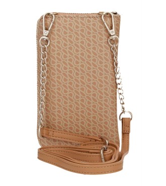 7725332 PORTAMOVIL BANDOLERA PJL MEGAN CAMEL 2