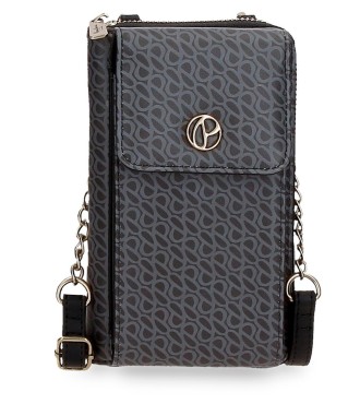 7725331 PORTAMOVIL BANDOLERA PJL MEGAN NEGRO