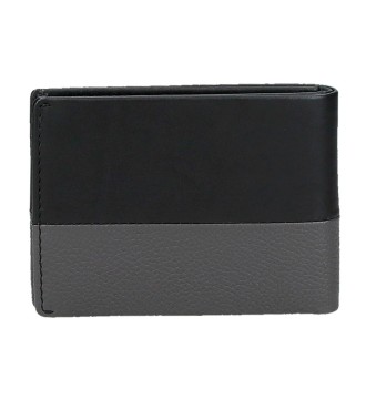 7833131 BILLETERO PJL DUAL NEGRO/GRIS 2